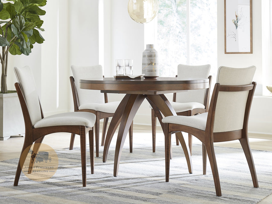 Madrid Dining Set of table and 4 chairs | Amish Furniture Creations ™