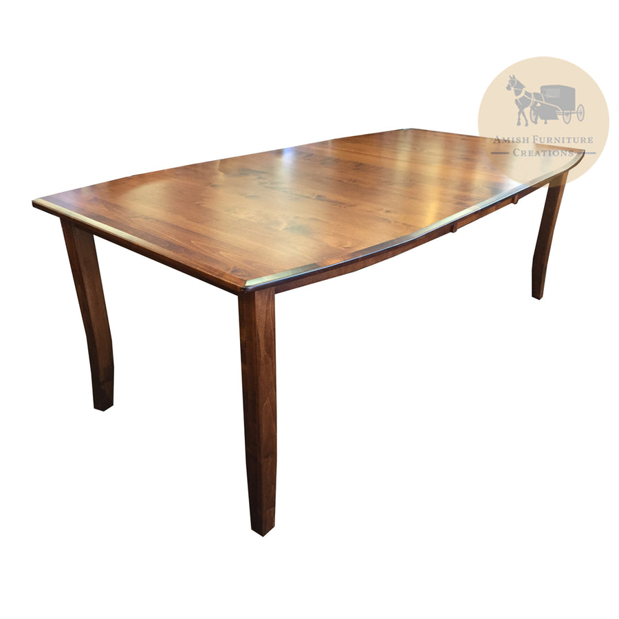 Hatfield Table in Solid Brown Maple | Amish Furniture Creations™