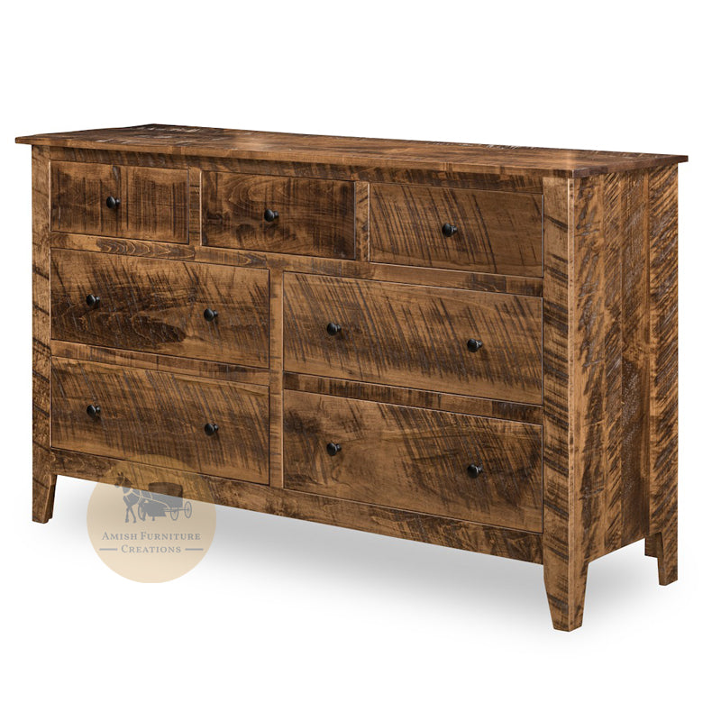 Logan 7 Drawer Dresser | Amish Furniture Creations ™