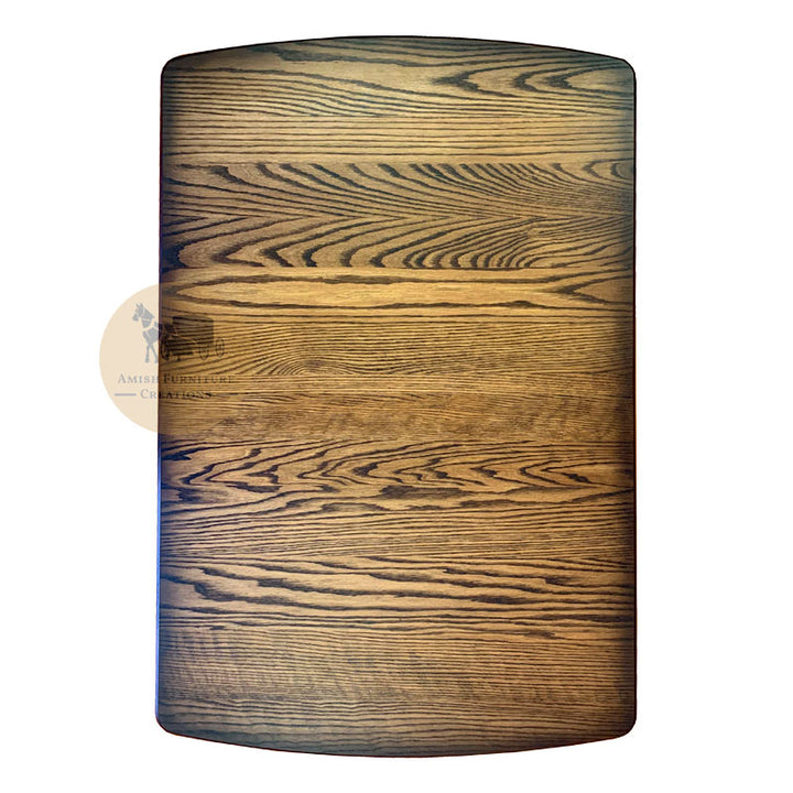 Sedona Trestle Table top view | Amish Furniture Creations ™