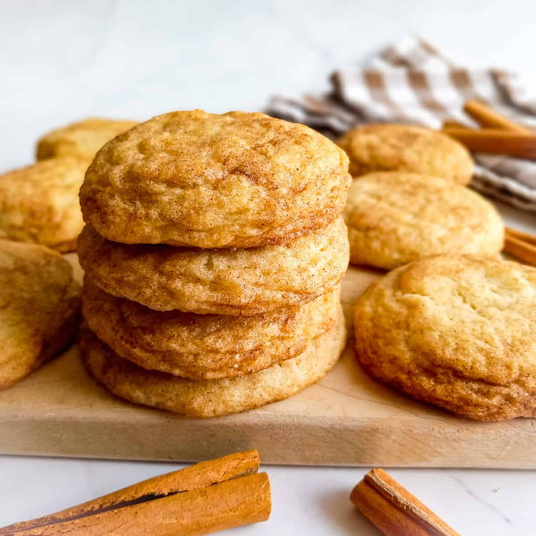 Amish snickerdoodle cookies and some cinnamon sticks