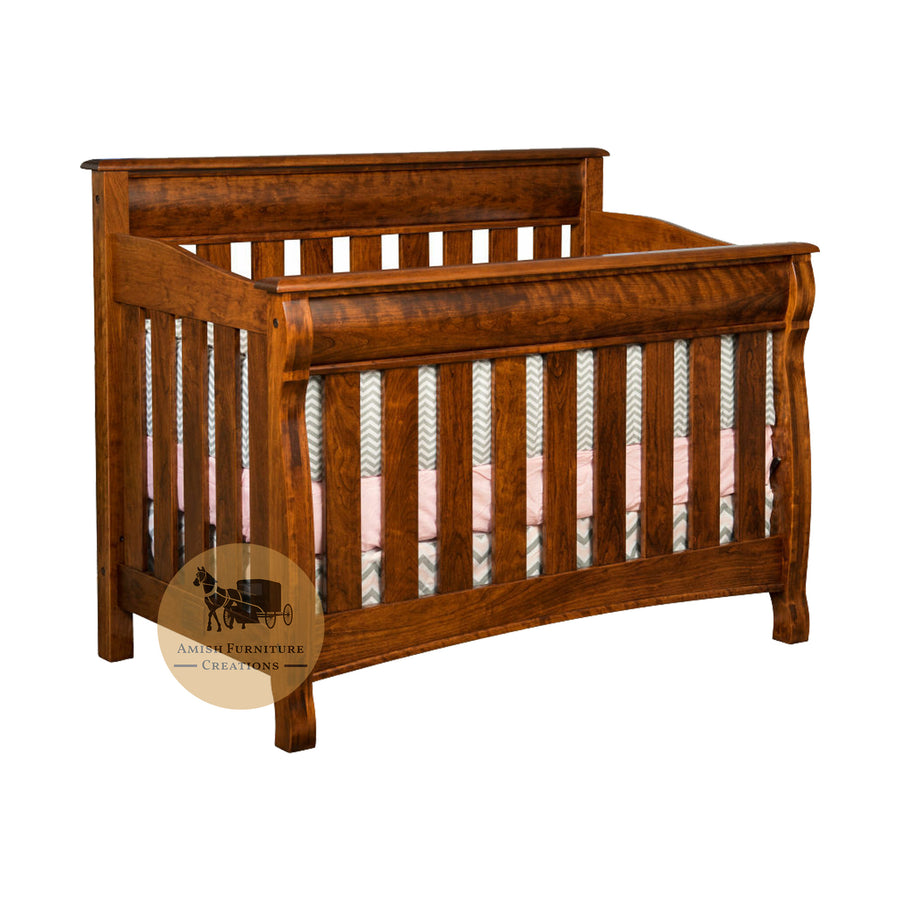 Wooden Casablanca Crib | Amish Furniture Creations ™