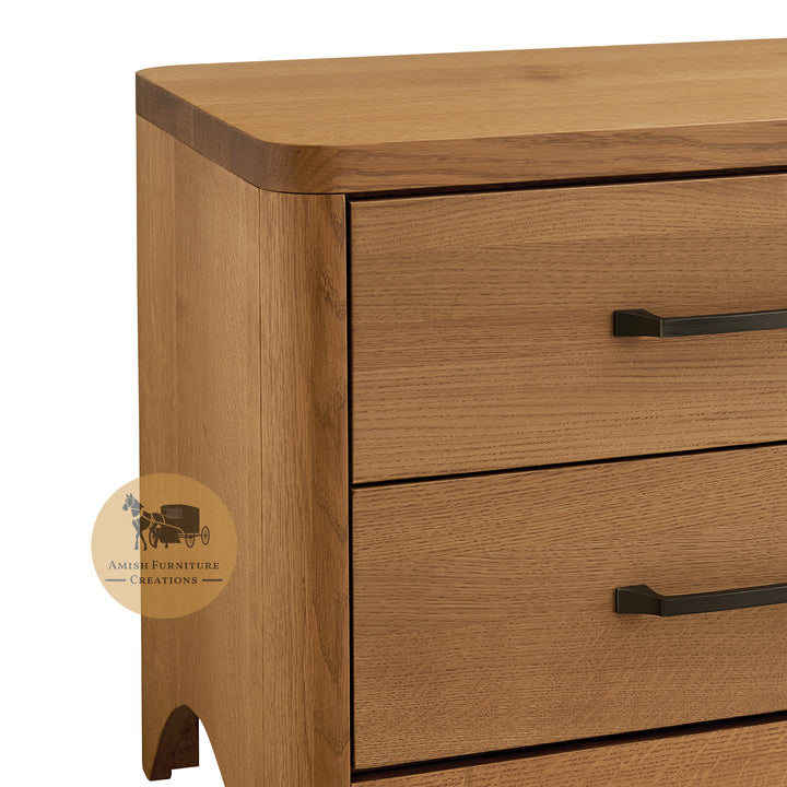 Woodmont 2 Drawer Nightstand detail | Amish Furniture Creations ™