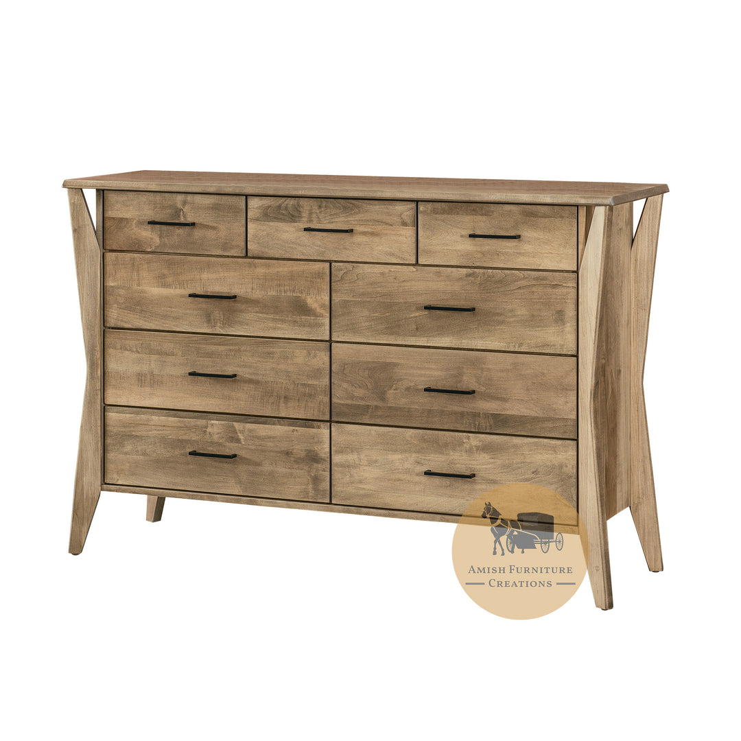 Winston 9 Drawer Dresser | Amish Furniture Creations ™