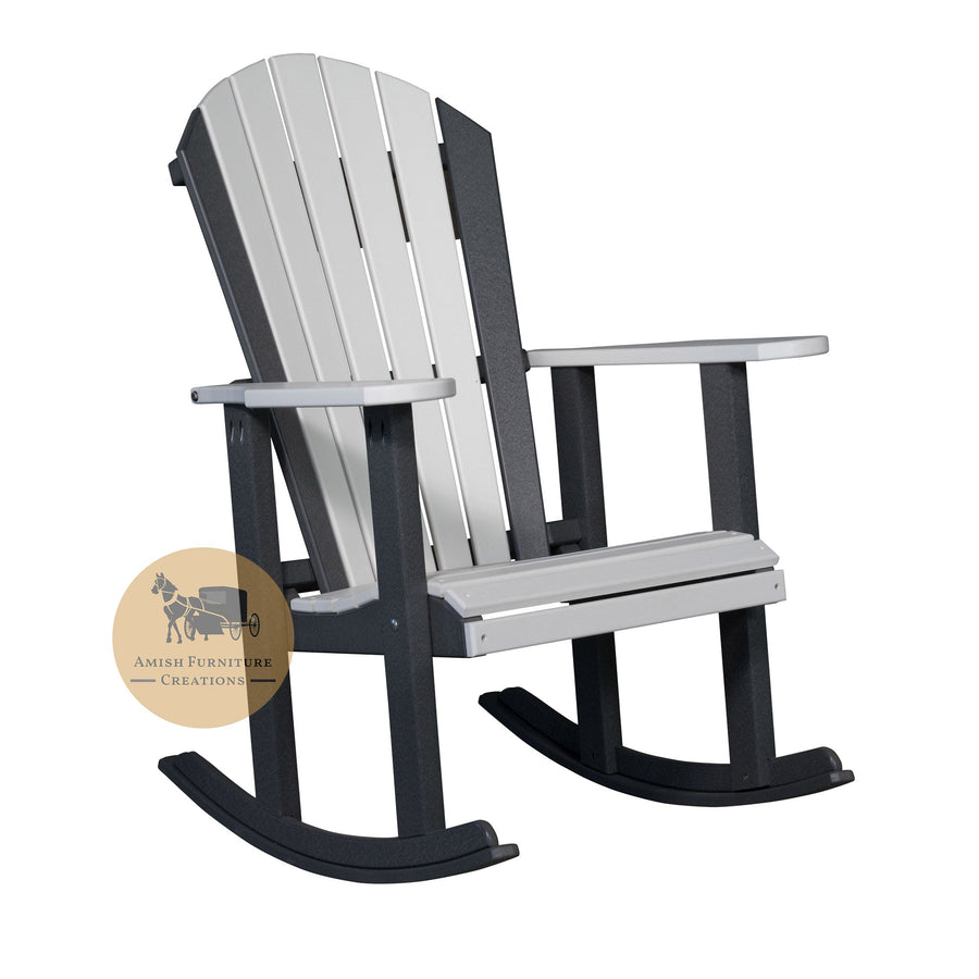 Amish made Outdoor Poly Lumber Rocker - Amish Furniture Creations™