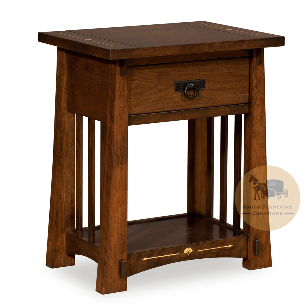 Castlebrook 1 Drawer Nightstand | Amish Furniture Creations ™
