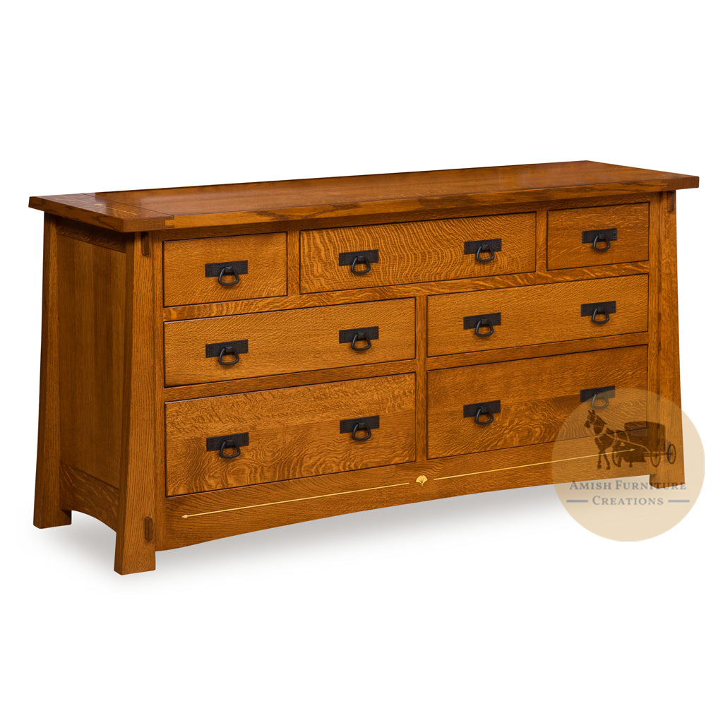 Castlebrook 7 Drawer Dresser | Amish Furniture Creations ™