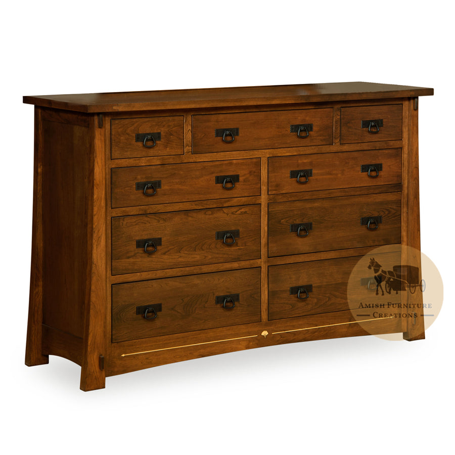 Castlebrook 9 Drawer Dresser | Amish Furniture Creations ™