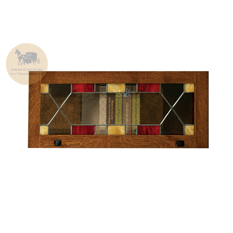 Leaded Glass LGMD for Modesto Barrister Bookcase | Amish Furniture Creations ™