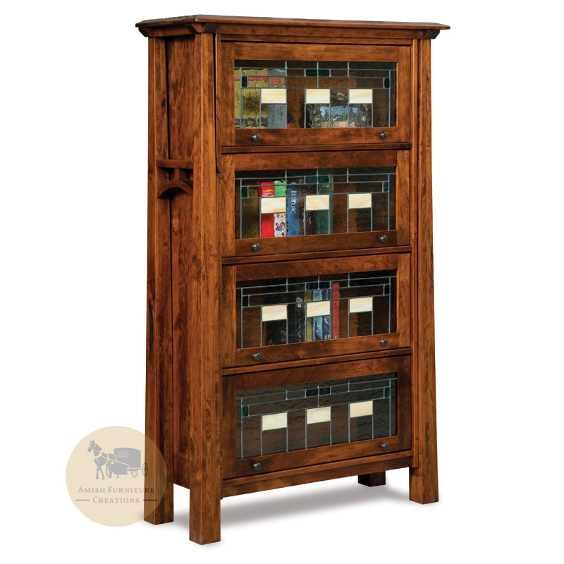 Artesa Barrister Bookcase with 4 doors | Amish Furniture Creations ™