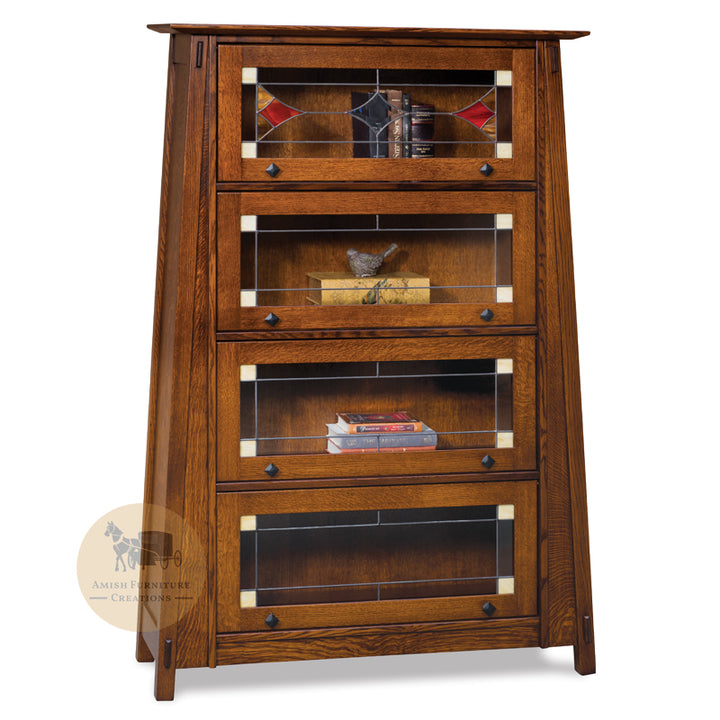 Colbran Barrister Bookcase with 4 doors | Amish Furniture Creations ™