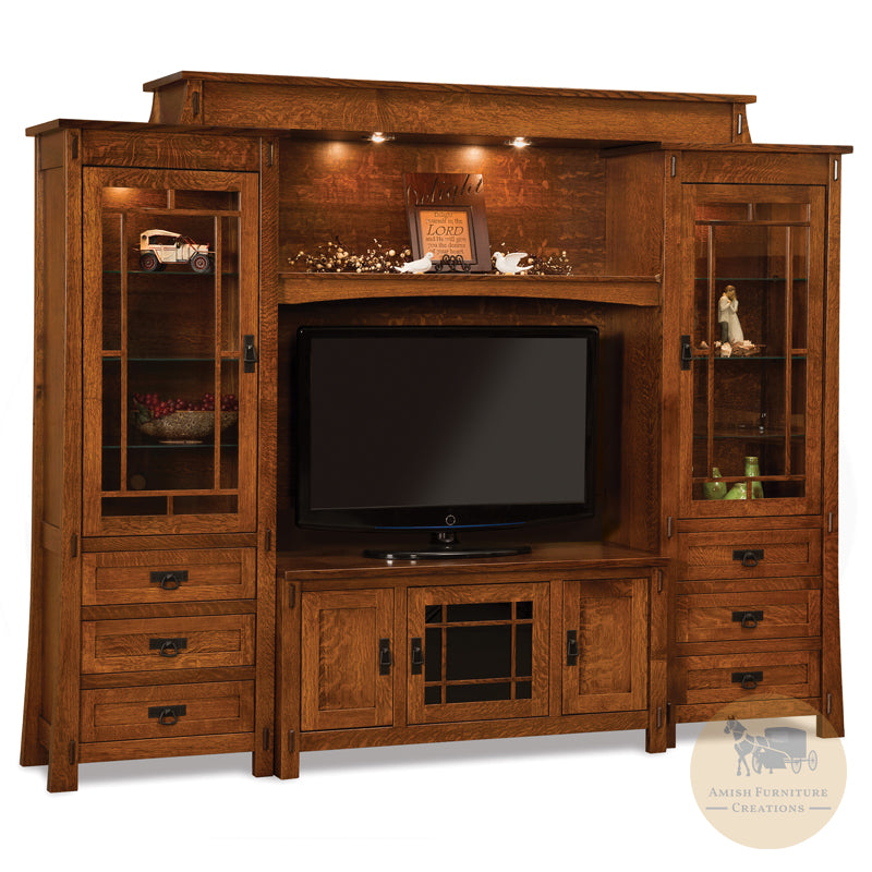 Modesto 6 Piece Wall Unit | Amish Furniture Creations ™