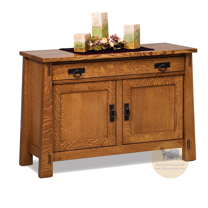 Modesto Enclosed Sofa Table | Amish Furniture Creations ™