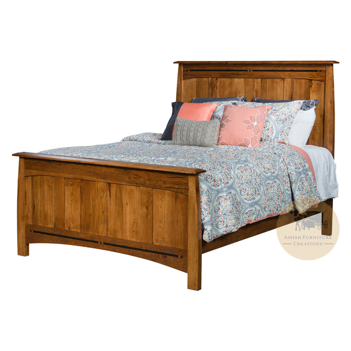 Boulder Creek Rustic Hickory Bed | Amish Furniture Creations ™