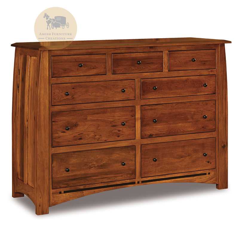 Boulder Creek 9 Drawer Dresser | Amish Furniture Creations™
