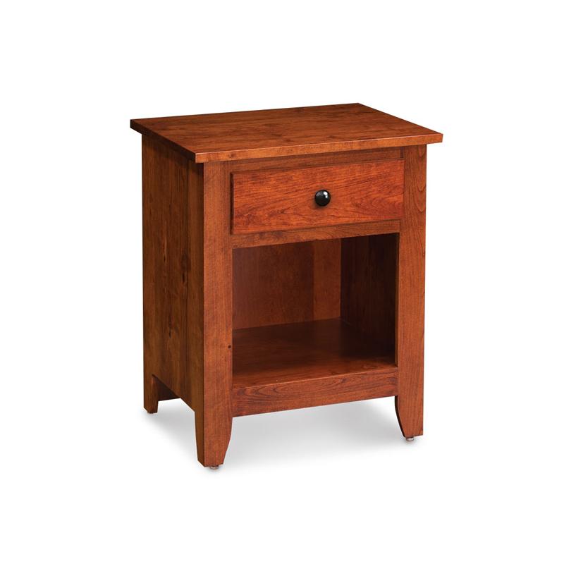 Amish made Shenandoah Nightstand with 1 Drawer - Amish Furniture Creations™