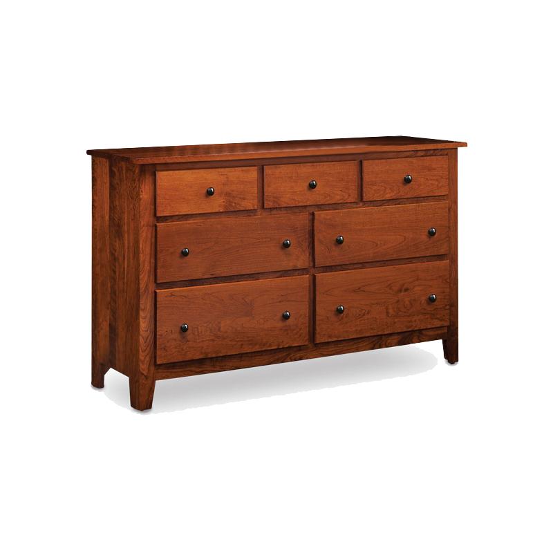 Amish made Shenandoah 7 Drawer Dresser - Amish Furniture Creations™