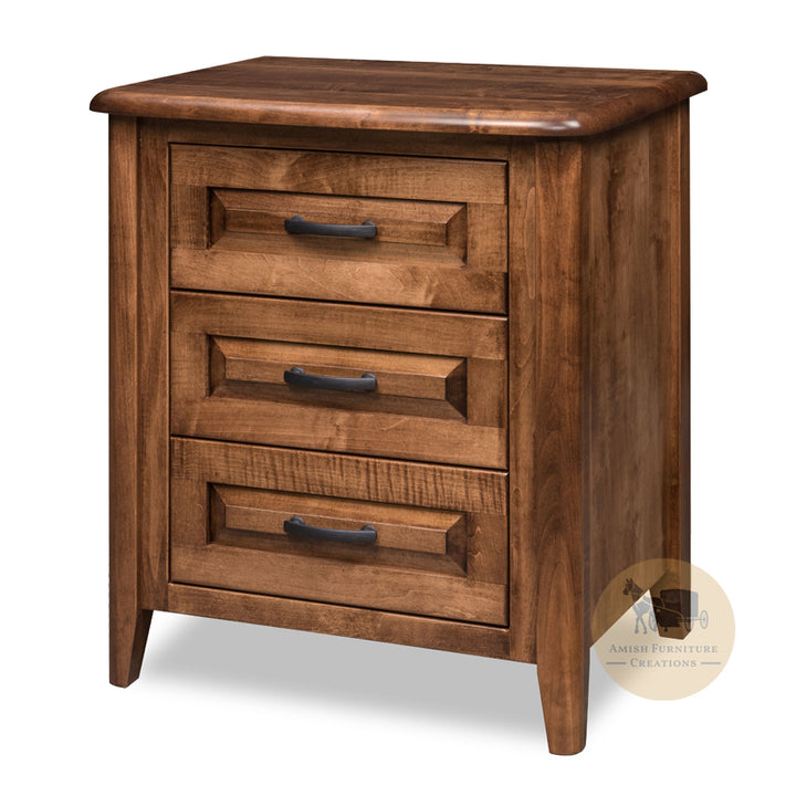 Bay Pointe 3 Drawer Nightstand | Amish Furniture Creations ™
