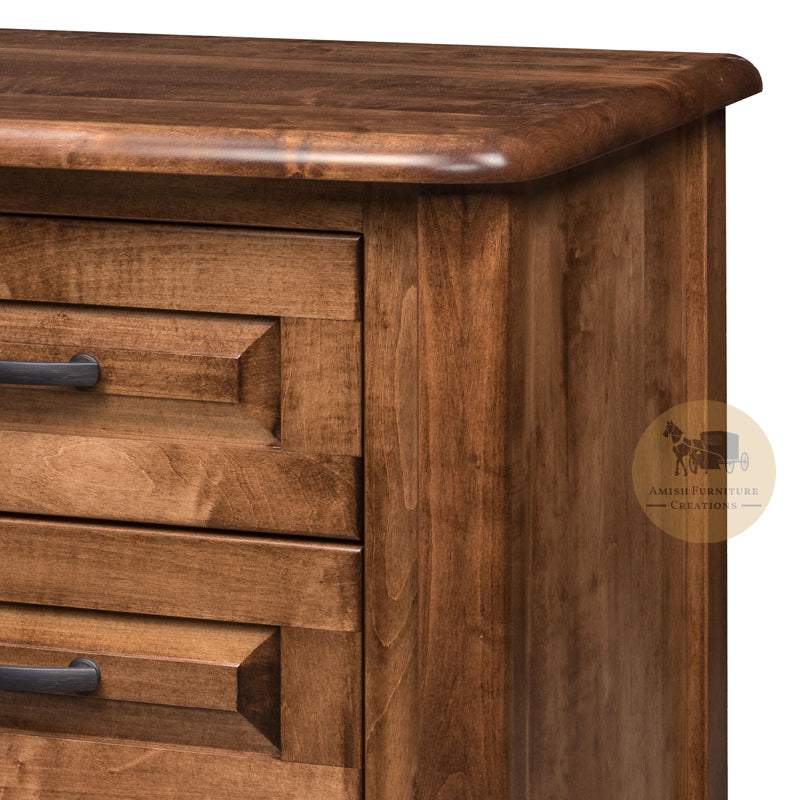 Bay Pointe 3 Drawer Nightstand detail | Amish Furniture Creations ™