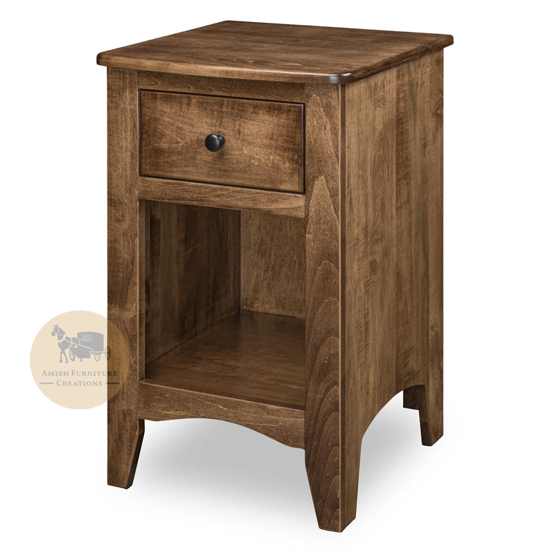 Carlston 1 Drawer Nightstand | Amish Furniture Creations ™