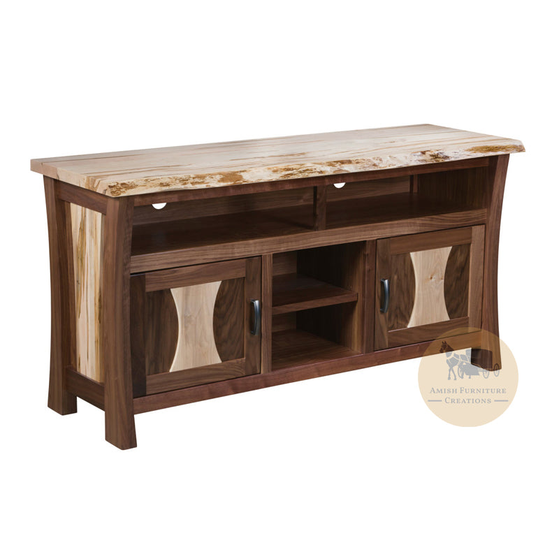 Amish made Legacy 60" Entertainment Console | Amish Furniture Creations™