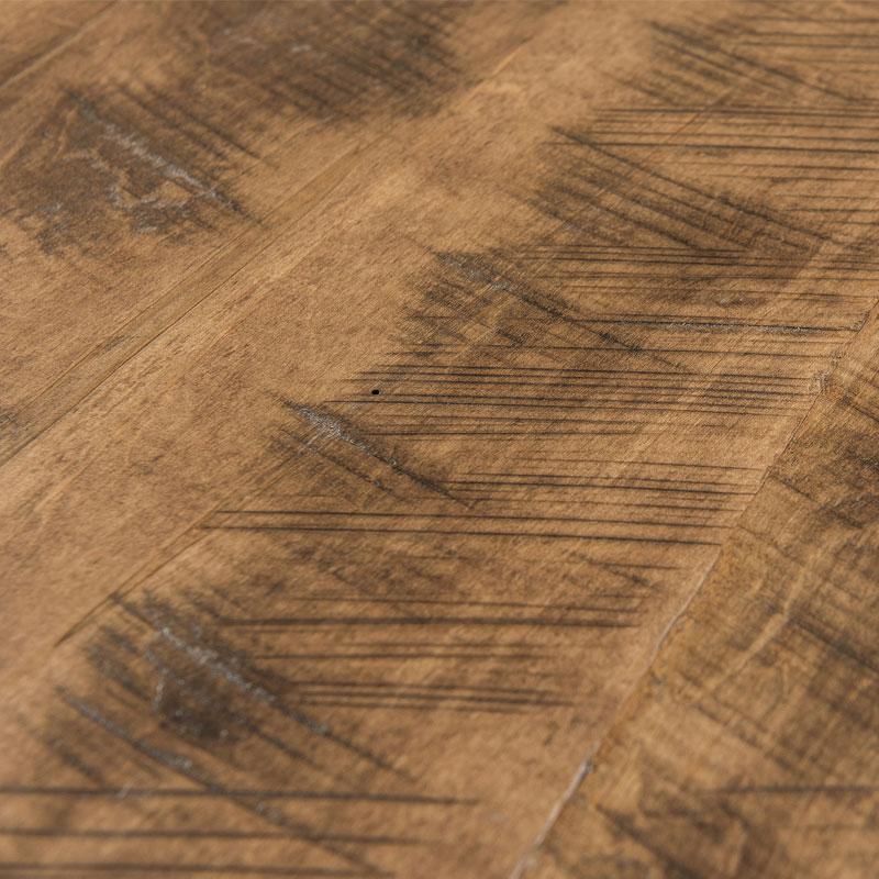 Rough Sawn Rustic Brown Maple finish detail | Amish Furniture Creations ™